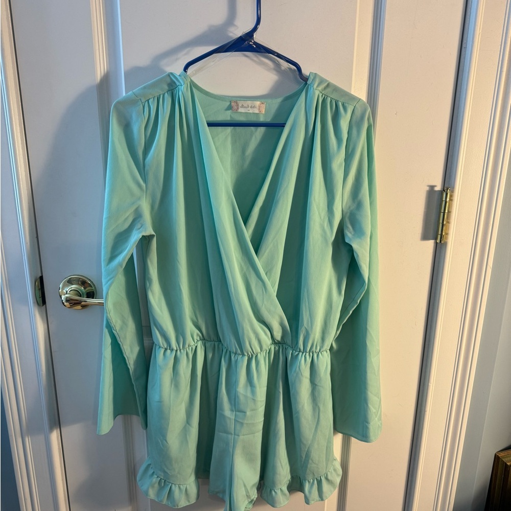 Long sleeve romper